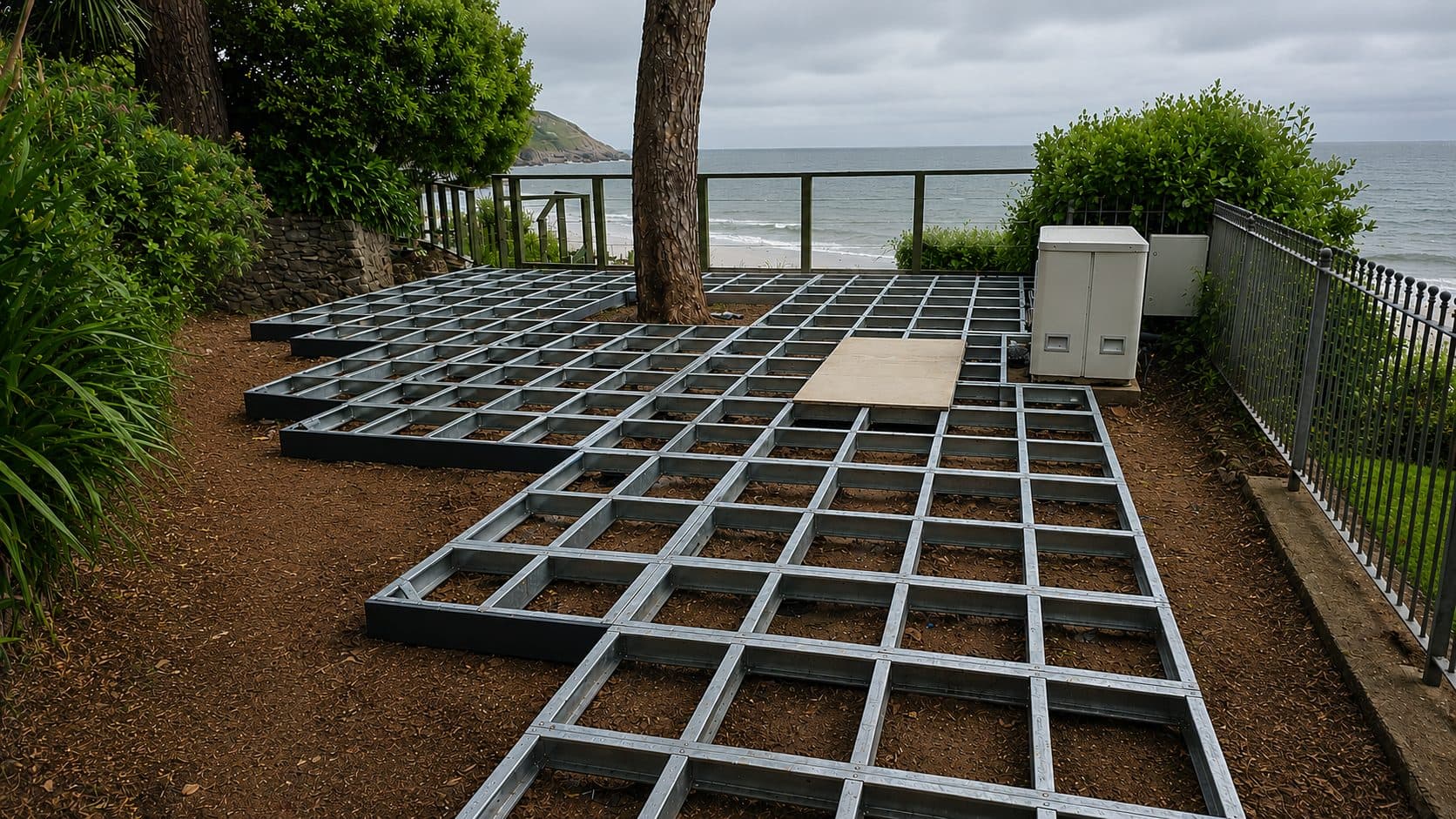 iFrame system installed in Tree Preservation Order zone with root protection